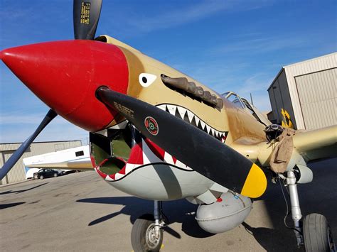 Curtis P 40N Warhawk From Chino Ca Fighter Jets Fighter Warbirds