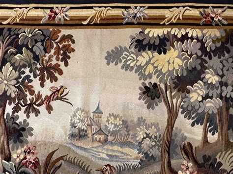 Proantic Tapisserie Verdure Aubusson Xixe S M X M N