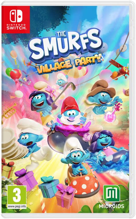 The Smurfs 2 The Prisoner Of The Green Stone Spill Nintendo Switch
