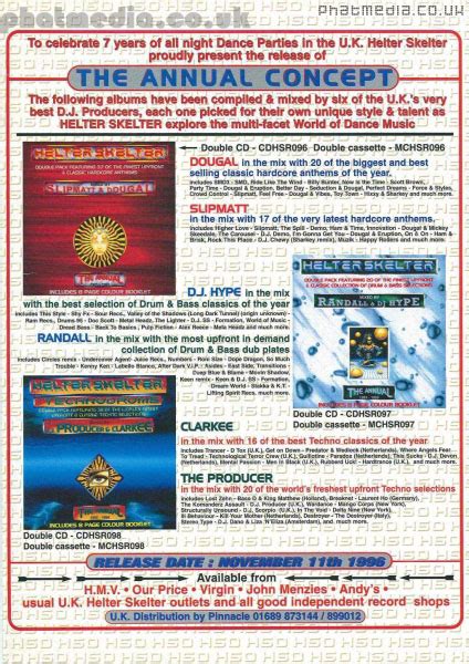 Helter Skelter Merchandise Hardcore Flyers