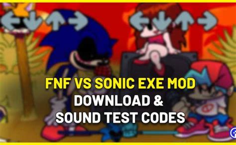 Friday Night Funkin Fnf Vs Sonic Exe Mod Sound Test Codes 2 0 Game