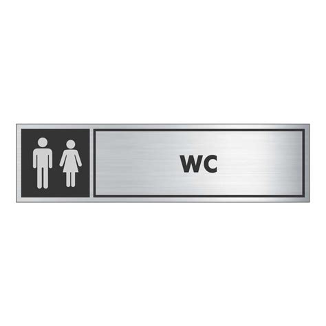 Wc Placa Identifica O Loja Towbar Sinaliza O De Seguran A