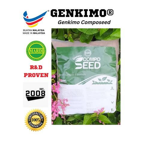 Genkimo Composeed Effective Microorganisms Em Untuk Kompos Dan Rawatan