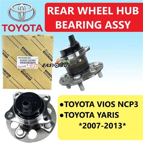 Original Genuine Toyota Rear Wheel Hub Bearing Assy Toyota