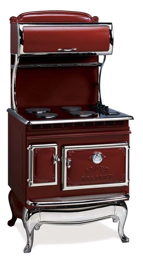 Antique Ranges 1850 All Electric Range Red Elmira Stove Works