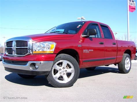 Inferno Red Crystal Pearl Dodge Ram Big Horn Edition Quad Cab