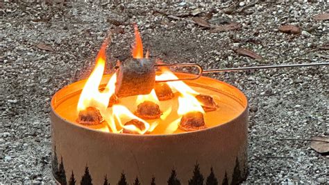 Quick Review Of The Radiate Portable Campfire Youtube