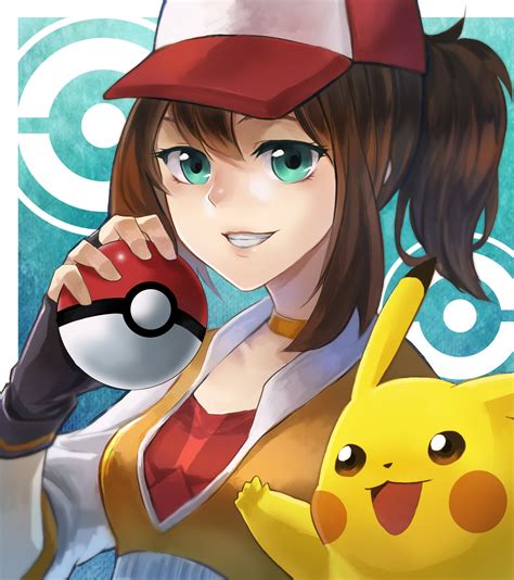 Anime Anime Girls Pok Mon Pokemon Go Pok Mon Trainers Long Hair