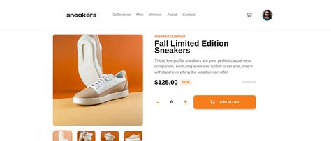 Github Tadeubdev Frontend Mentor Sneakers This Is A Solution To The