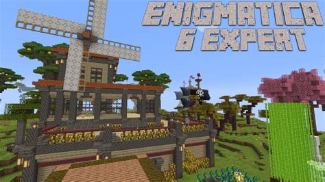 Server Base Tour Pt Enigmatica Expert Minecraft Lp Youtube