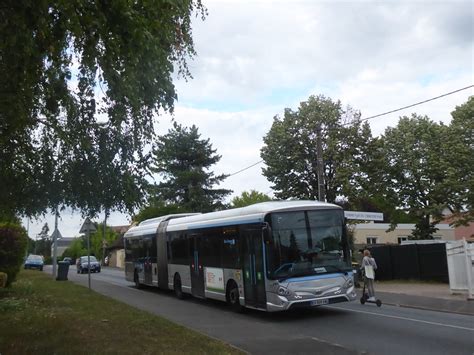 Transdev STRAV Brunoy GX 437 Hybride Sur Le C Okg 789 Flickr