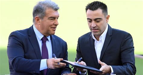 Le Bar A A Fix La Date Pour Finaliser Le Nouveau Contrat De Xavi Les