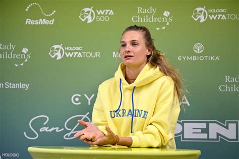 Dayana Yastremska tells heartbreaking story about recent visit to Ukraine