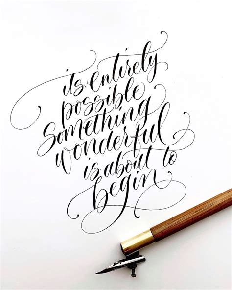 Calligraphy Printable Quotes