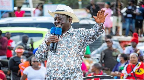 LIVE FINALLY RAILA ODINGA DECLARES TO LEAD HIS ALLIES TO KICK RUTO OUT