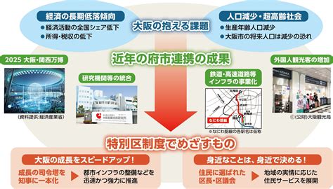 大阪市：なぜ特別区制度が必要なのか （特別区の検討（令和2年11月1日住民投票）特別区の検討状況）