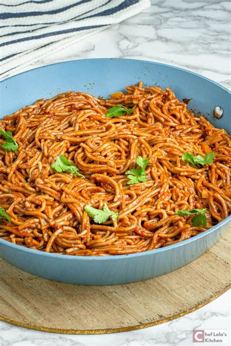 How To Make Jollof Spaghetti Jollof Spaghetti Recipe