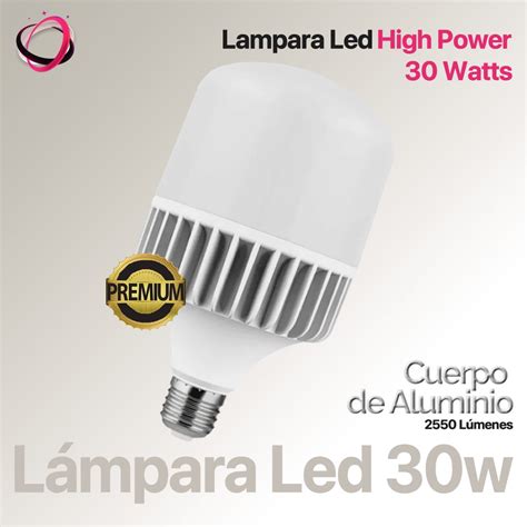 Lámpara Galponera Led 30w 170w Candela High Power 7312 Cta Color De