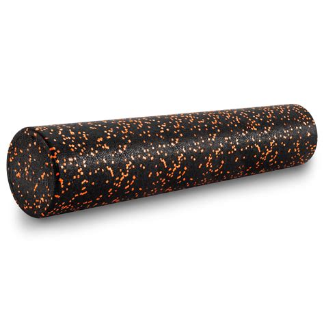 Prosourcefit High Density Speckled Foam Roller 36x6 In Black Orange