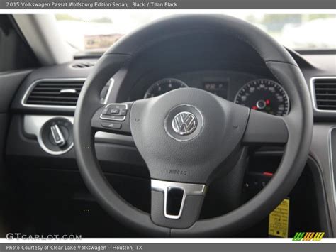 2015 Passat Wolfsburg Edition Sedan Steering Wheel Photo No 97759697