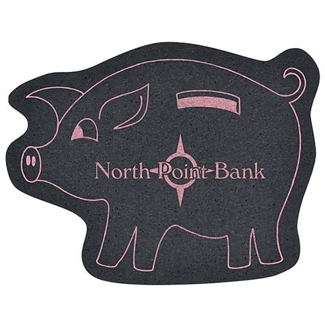 Re Tire Coaster Piggy Bank Pk Imprint