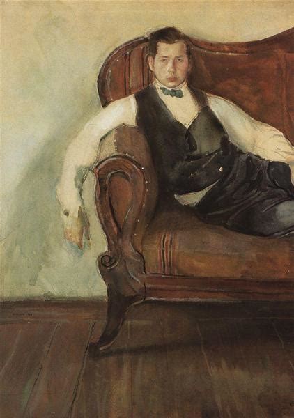 Self Portrait Konstantin Somov Wikiart Org