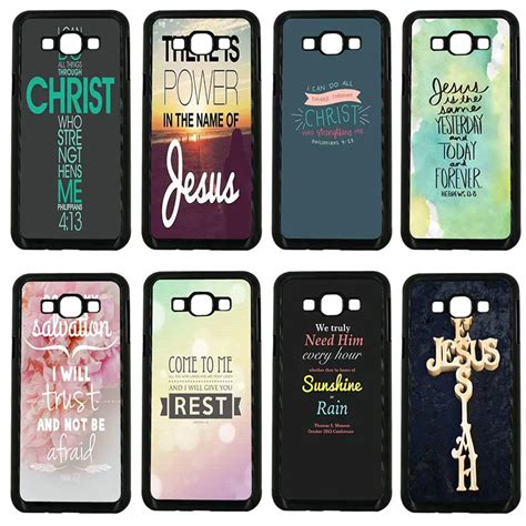 Bible Verse Philippians Jesu Christ Cell Phone Case Hard Cover For