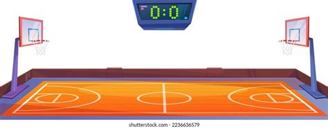 82 Basketball Court Side View Stock Vectors, Images & Vector Art ...