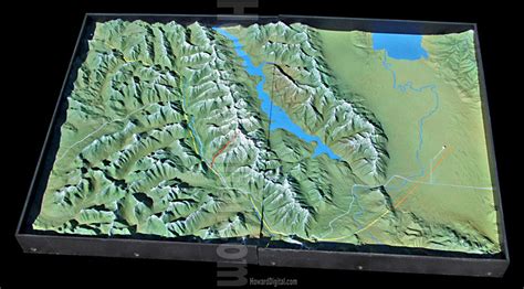 Relief Maps Uk Relief Map Howard Models