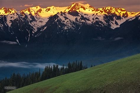 Olympic Sunrise | Hurricane Ridge, Olympic NP | Robert Faucher Photography