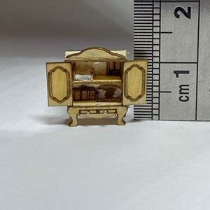 Made To Order Miniature Micro Dollshouse Cabinet For You Etsy Uk