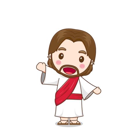 Premium Vector Cute Jesus Christ