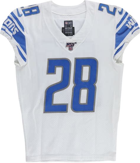 8/17/19 Quandre Diggs Detroit Lions Game Worn Jersey (Photo-Matched)