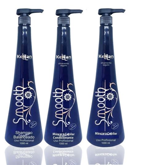 Escova Progressiva Sem Formol Matizadora Kellan Smooth 3x1L Shopee Brasil