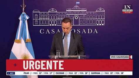 Adorni Sobre La Emisión De Cuasimonedas “no Hay Que Gastar Más De Lo Que Se Tiene” La Voz De