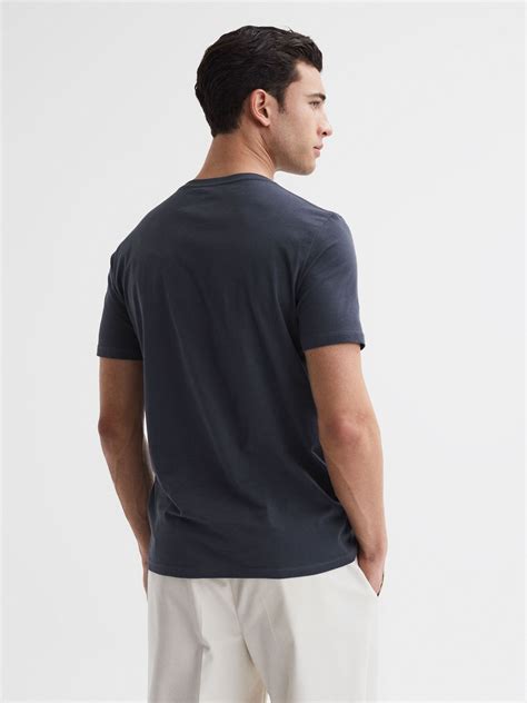 Reiss Bless Marl Crew Neck T Shirt Reiss