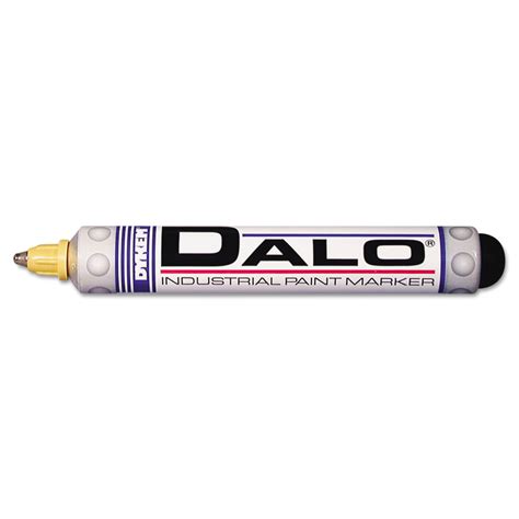 Dalo Industrial Paint Marker Pens Medium Bullet Tip Yellow Reparto