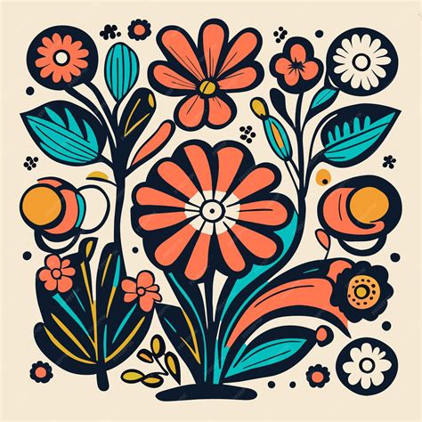 Premium Vector Isolated Organic Shapes Flower Vector Collection