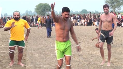 Tasawwar Mohal Kabaddi Matc Javed Jutto Dr Bijli Sohail Gondal