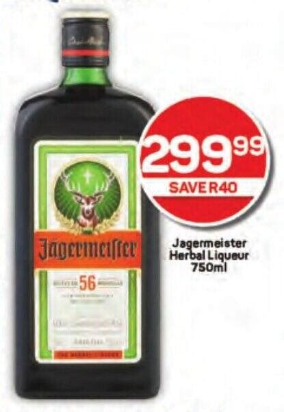 Jagermeister Herbal Liqueur Ml Offer At Pick N Pay Liquor