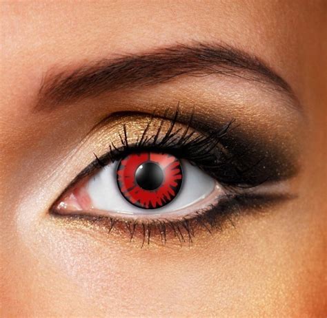 Vampire contact lenses - Pair of lenses for vampires or demons