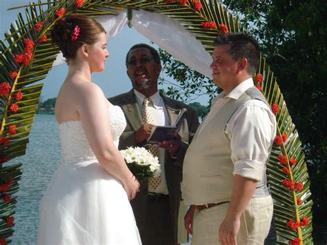 Curtains In My Tree Wedding In Jamaica