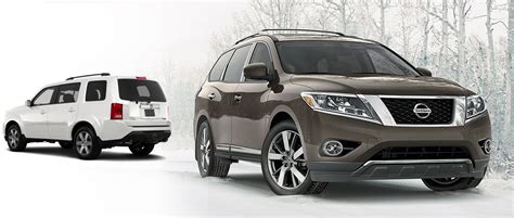 Comparison between honda pilot and nissan pathfinder