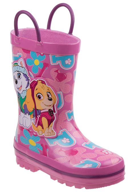 Josmo Paw Patrol Skye And Everest Girl S Rain Boots