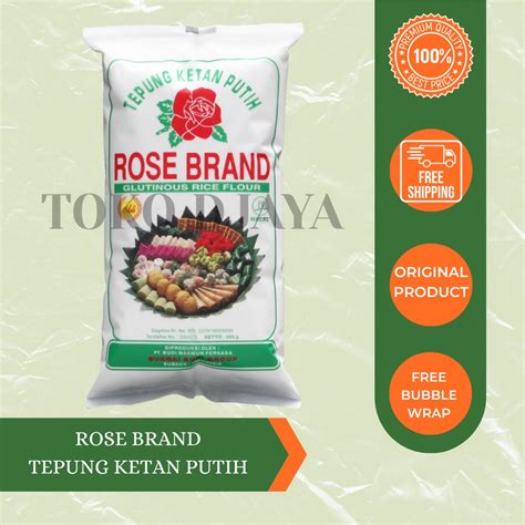 Jual Rose Brand Tepung Ketan Putih G Glutinous Rice Flour Shopee