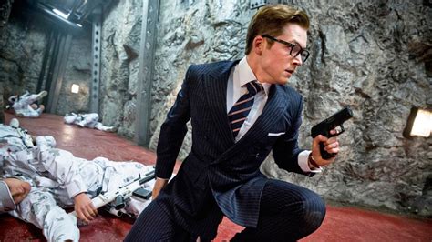 Taron Egerton In Kingsman The Secret Service Hd Wallpaper