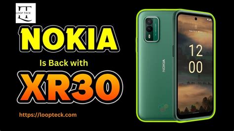 Leaked Press Images Of The Nokia XR30 Rugged Android Phone See The