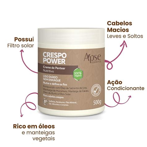 Kit Apice Ativador de Cachos 500g Creme de Pentear África Baoba e