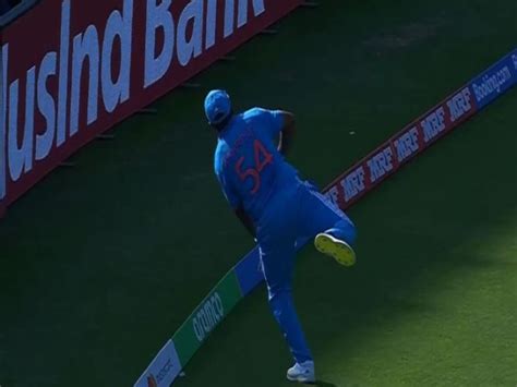 India Vs Afghanistan Shardul Thakur Takes A Brilliant Catch At The