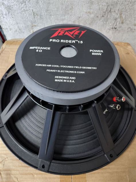 SPEAKER 15 Inch PEAVEY PRO RIDER 800 WATT Component Speaker Komponen